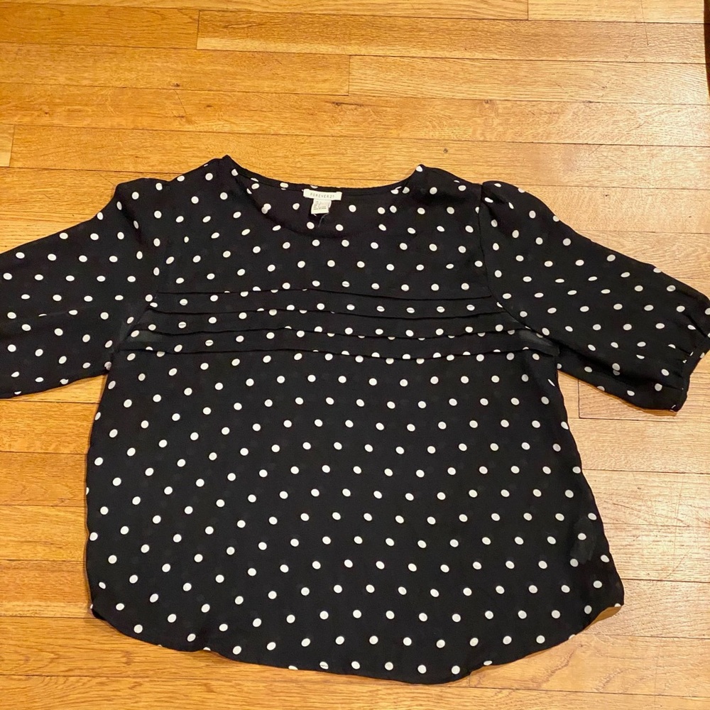 Forever 21 Polka Dot Blouse